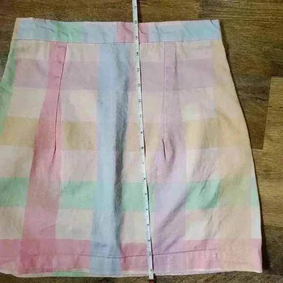 Handmade Pastel Heart Pocket Mini Skirt Size S - Picture 4 of 5